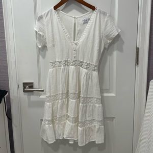 White summer dress